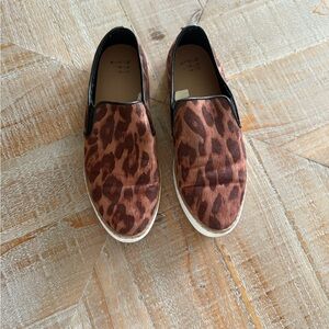 Cheetah loafers